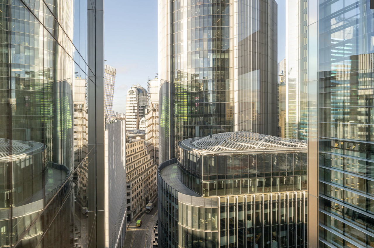 City of London skyline photographed by MHF Creative