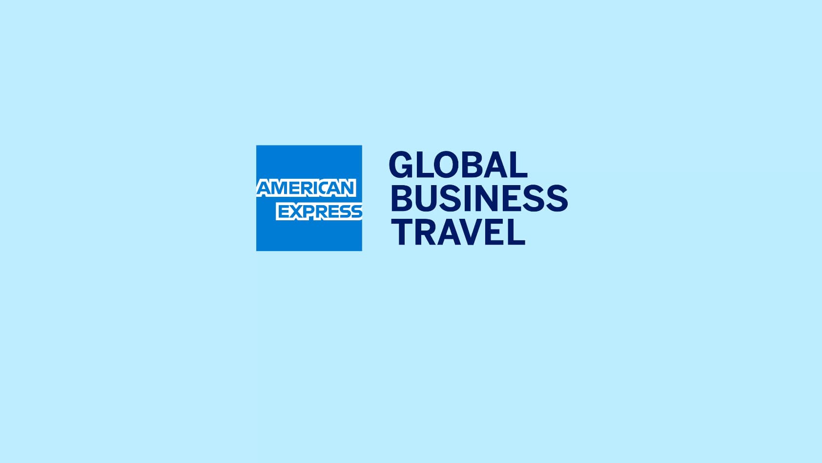 American Express Global Business Travel rebrand film created by MHF Creative
