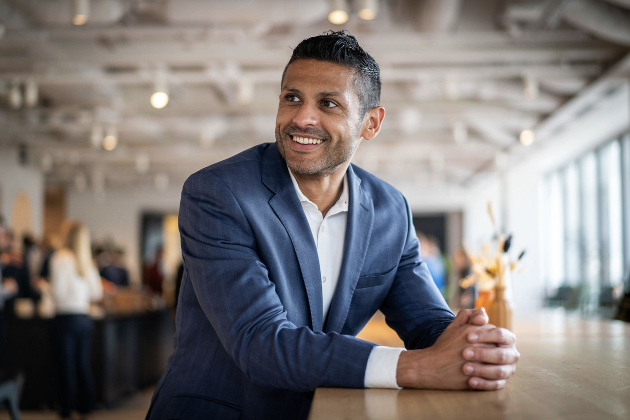 Corporate leader photography