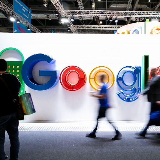 Event Photography at BETT London featuring the google stand