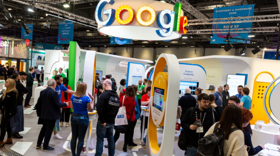 Google stand at Bett Education Event