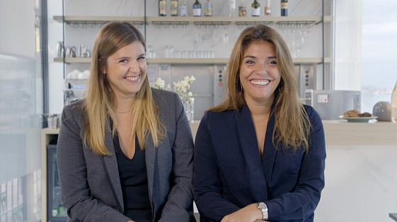 Sales video campaign featuring owners of Hotel Du Bords France