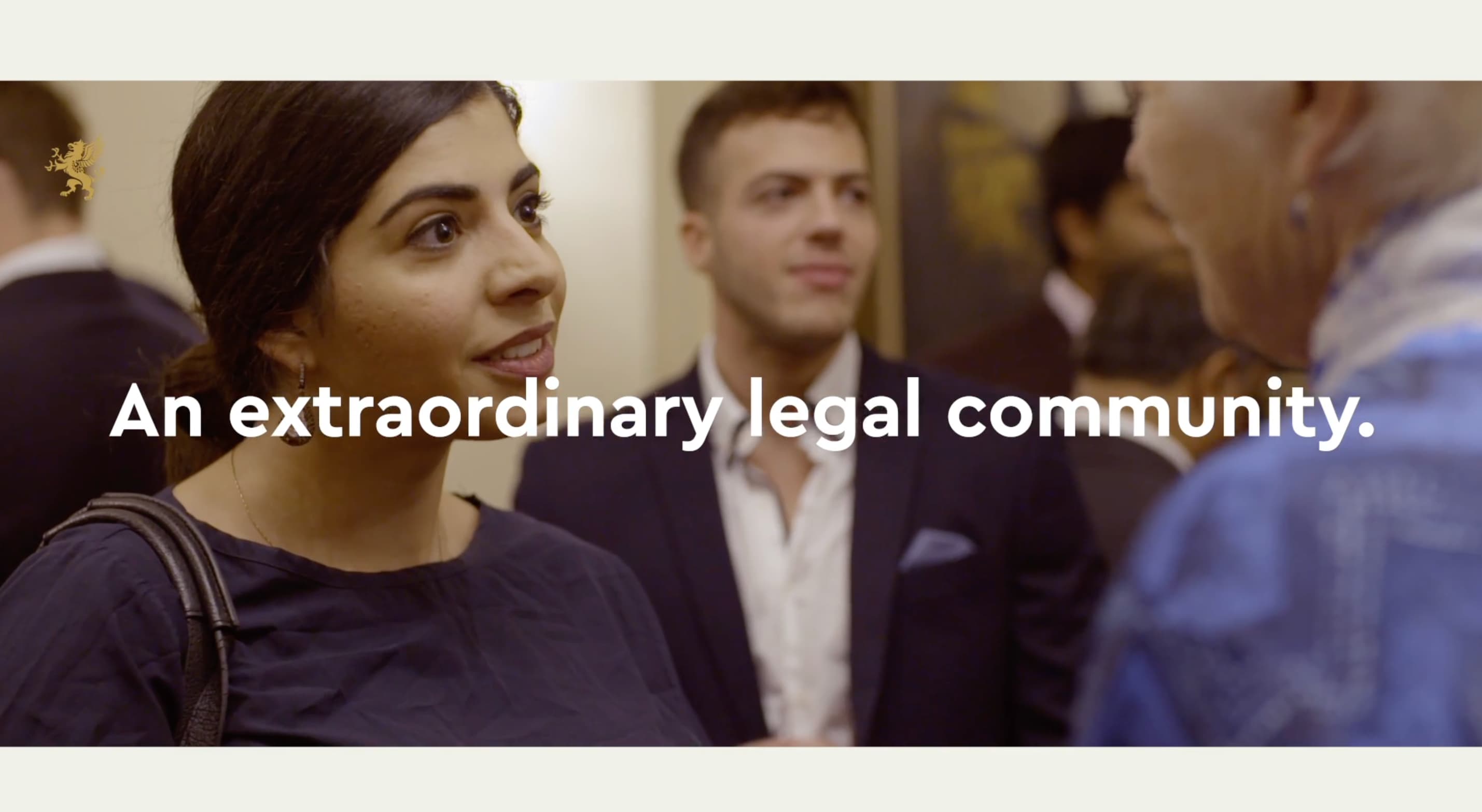 Gray's Inn community members featured in the EVP and employer brand video created by MHF Creative.