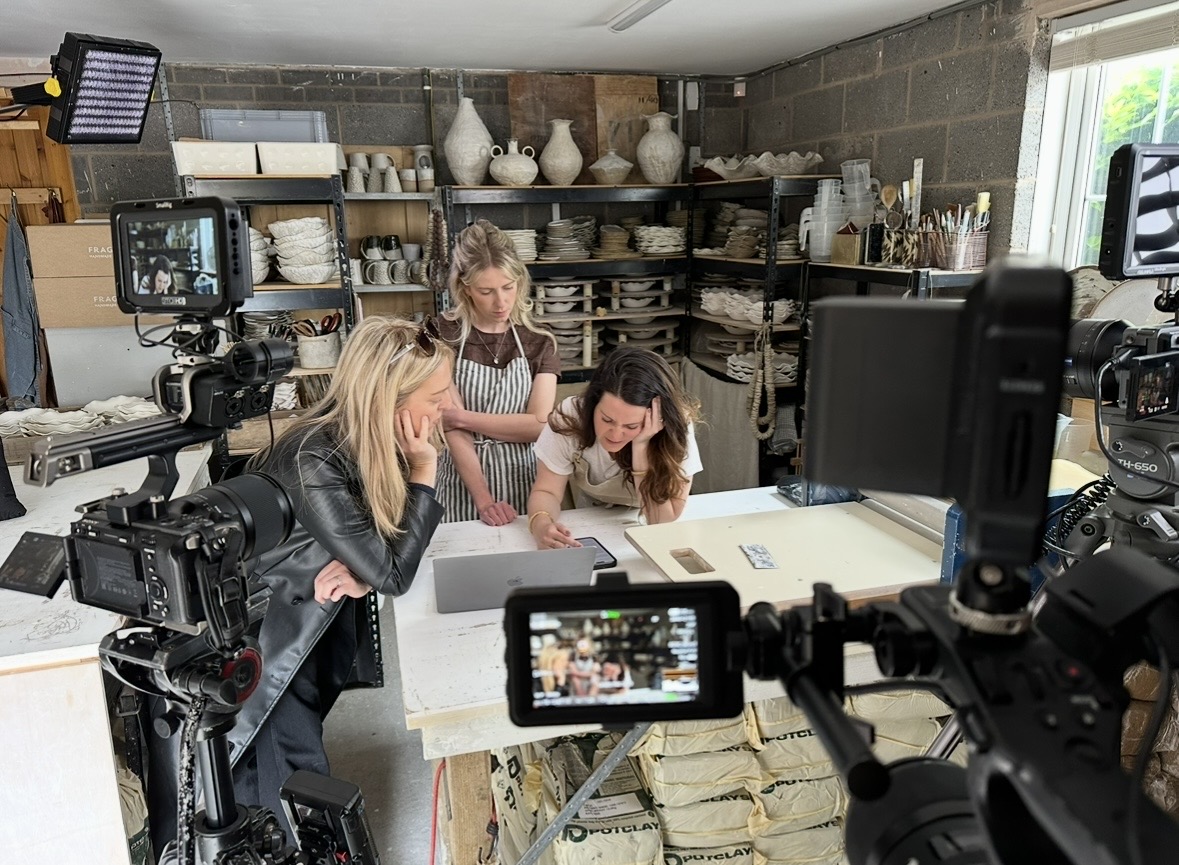 MHF Creative team planning an end-to-end corporate video production