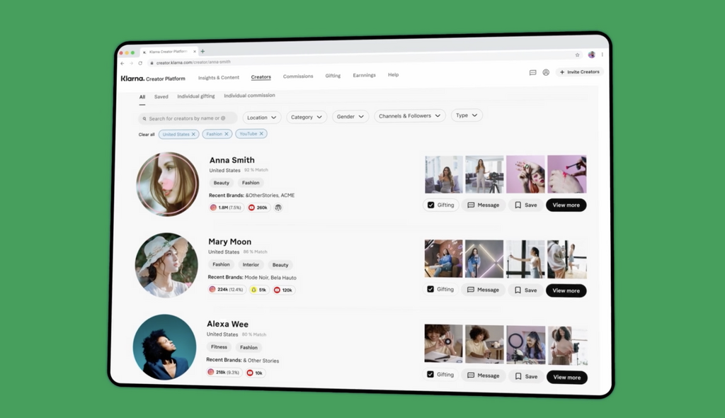 Animated SaaS product demo showing software platform UI interface and product features