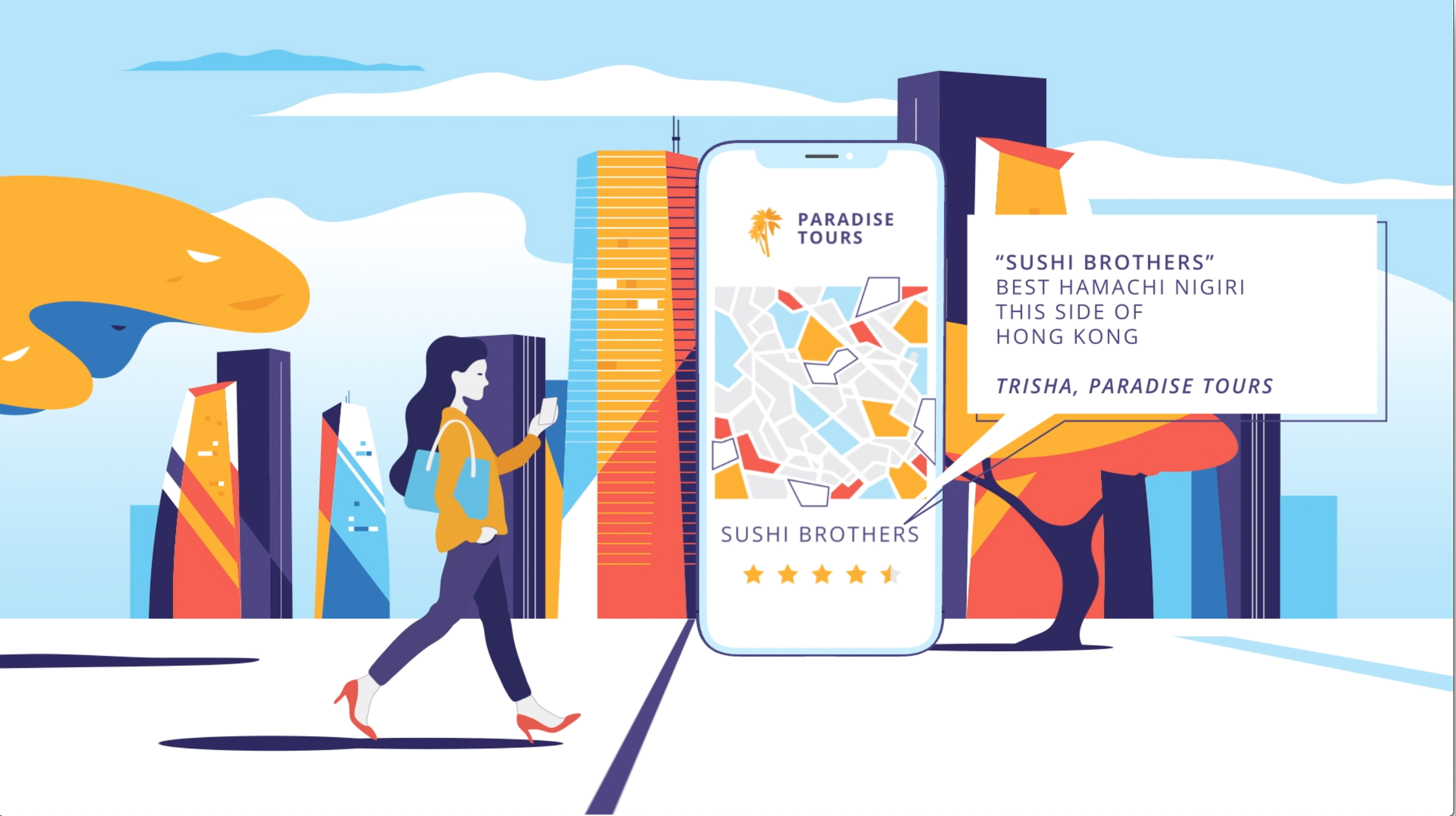 Vamoos explainer animation